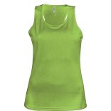 Débardeur femme sport PA442 - Lime