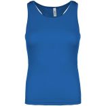 Débardeur femme sport PA442 - Sporty Royal Blue