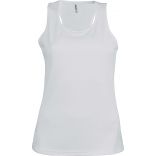 Débardeur femme sport PA442 - White