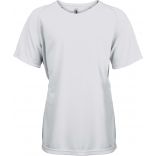 T-shirt enfant manches courtes sport PA445 - White