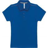 Polo manches courtes enfant Sporty Royal Blue - 4/6