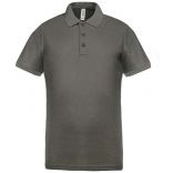 Polo homme piqué performance PA489 - Grey Heather / Grey Heather