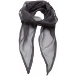 Foulard mousseline PR740 - Dark Grey