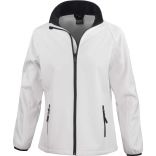 Veste Softshell femme Printable R231F - White / Black