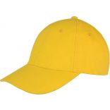 Casquette 6 panneaux Memphis - Yellow