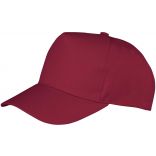 Casquette Boston junior RC084J - Burgundy