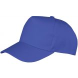 Casquette 5 panneaux Boston RC084X - Royal Blue