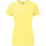 T-shirt femme polycoton col rond RU165F - Yellow Marl