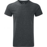 T-shirt polycoton col rond RU165M - Grey Marl