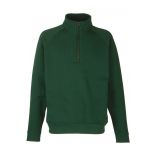 SWEAT-SHIRT COL ZIPPÉ PREMIUM (62-032-0) Bottle Green - XXL