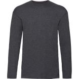 T-shirt homme manches longues Valueweight SC201 - Dark Heather Grey