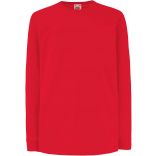 T-shirt enfant manches longues valueweight SC61007 - Red