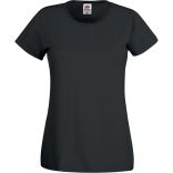 T-shirt femme manches courtes Original-T SC61420 - Black de face