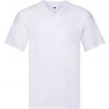 T-shirt homme col V Original-T SC61426 - White