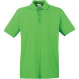 Polo homme manches courtes premium SC63218 - Lime