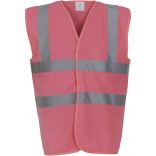 Gilet haute visibilité HVW100 - Pink