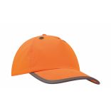 Casquette de protection YTFC100 - Orange de travers